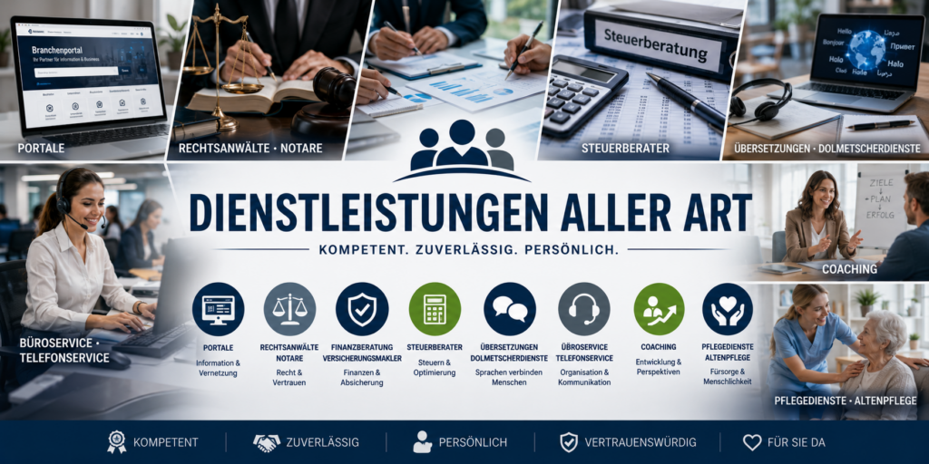 Kategorie Dienstleistungen