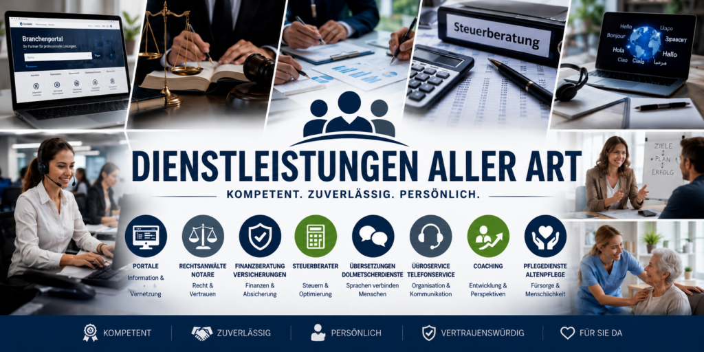 Kategorie Dienstleistungen