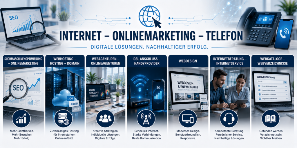Kategorie Internet - Onlinemarketing - Telefon