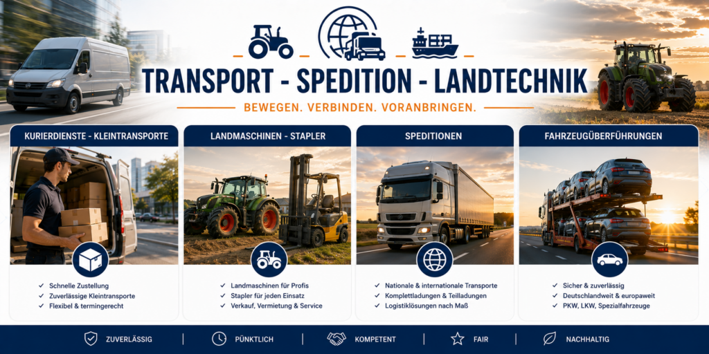 Kategorie Transport - Spedition - Landtechnik